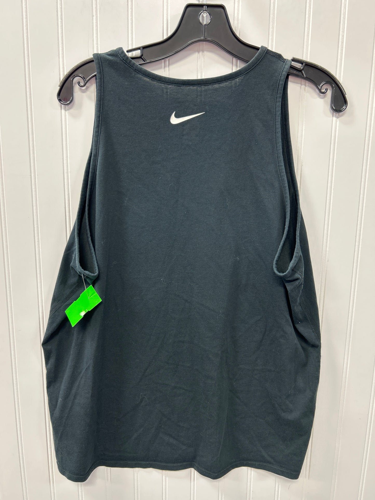 Athletic Tank Top By Nike In Black, Size:Xl