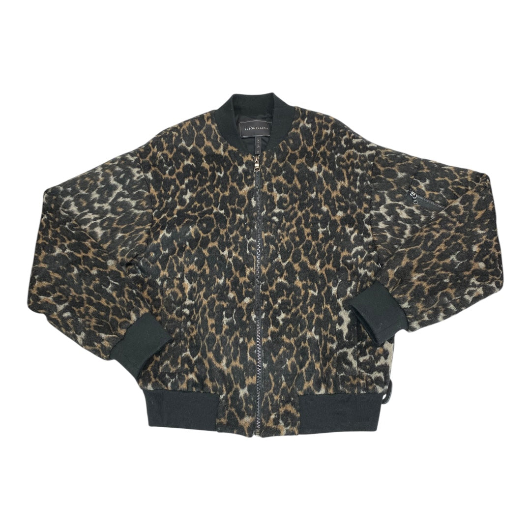 Jacket Other By Bcbgmaxazria In Animal Print, Size:Xs