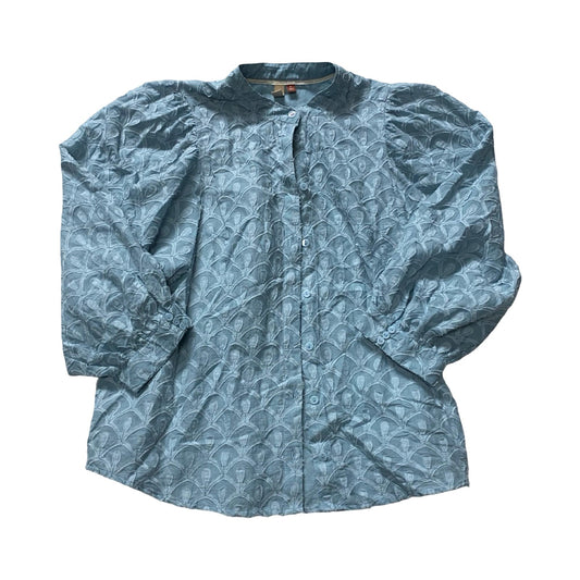 Top Ls By Pilcro In Blue, Size:M
