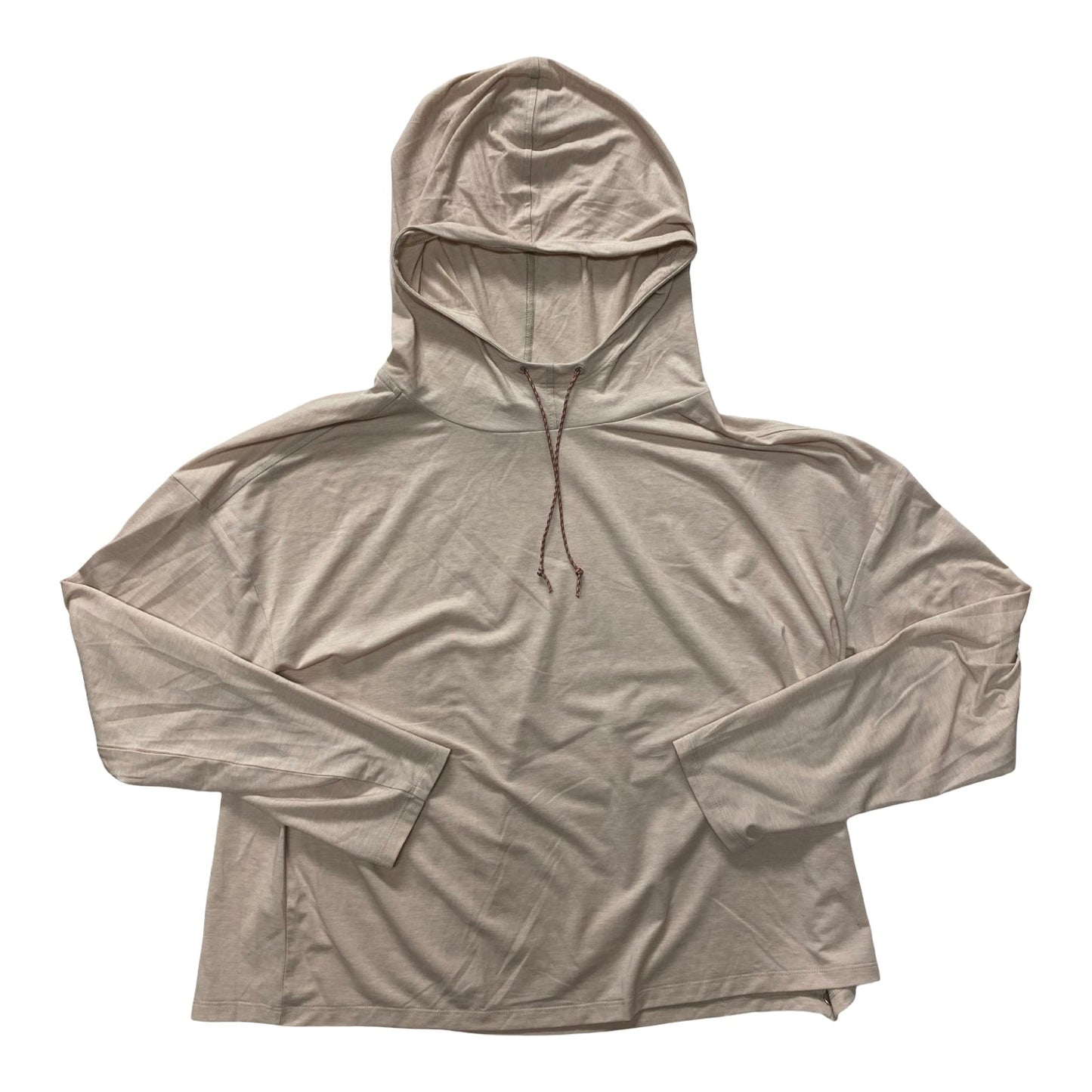 Athletic Sweatshirt Hoodie By Patagonia In Tan, Size:Xl