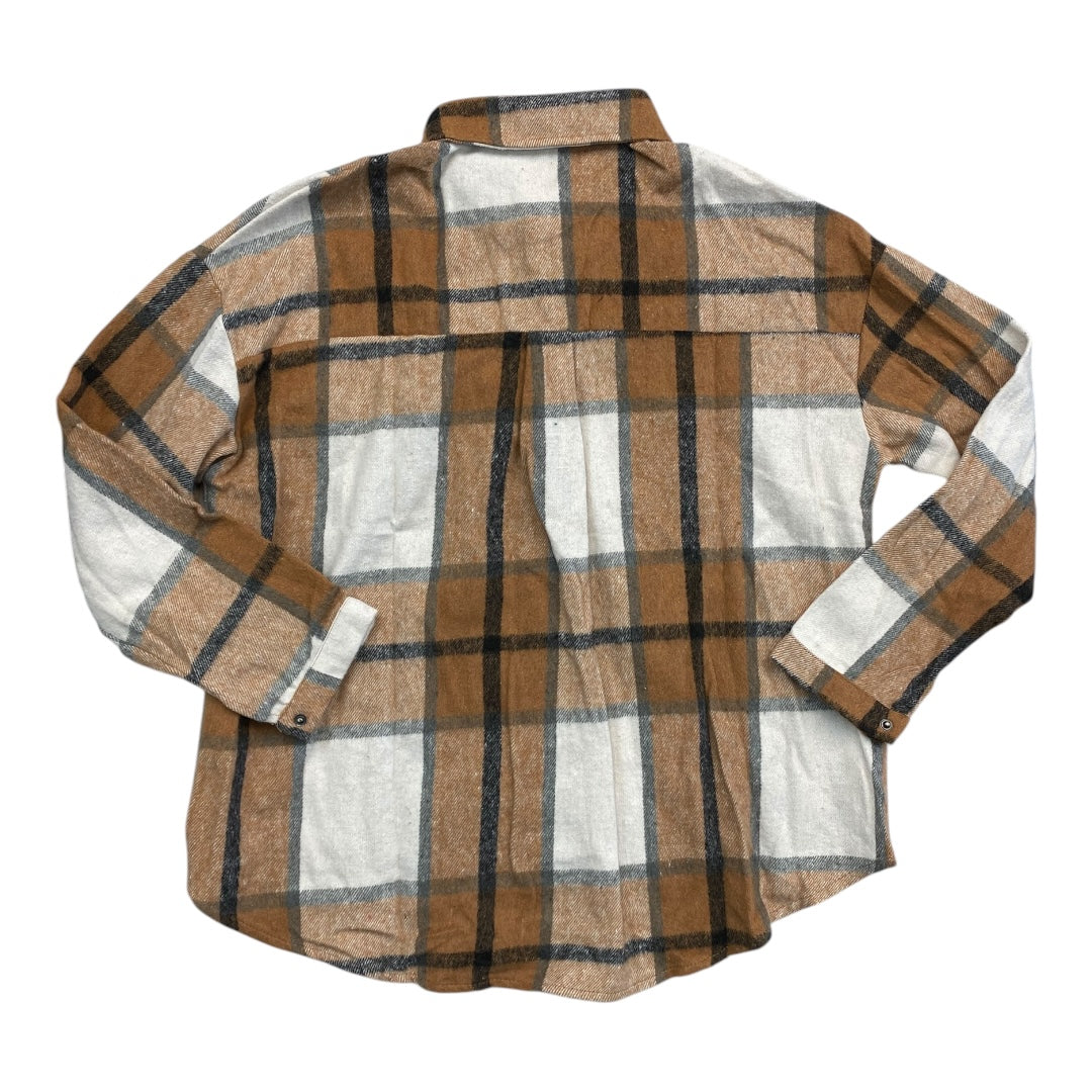 Blazer By Cmc In Plaid Pattern, Size:S