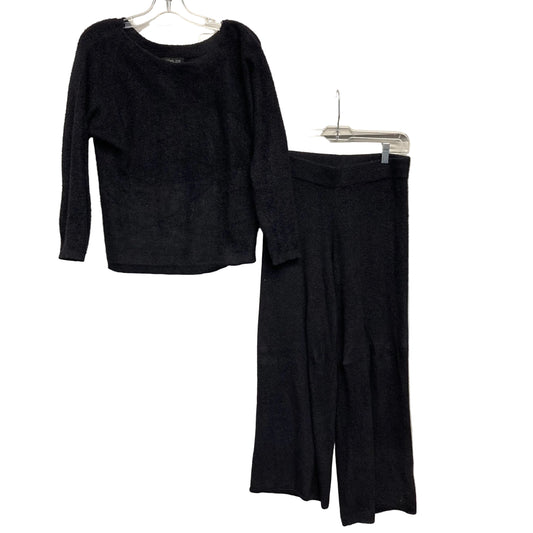 Lounge Set Pants By Rachel Zoe In Black, Size:M