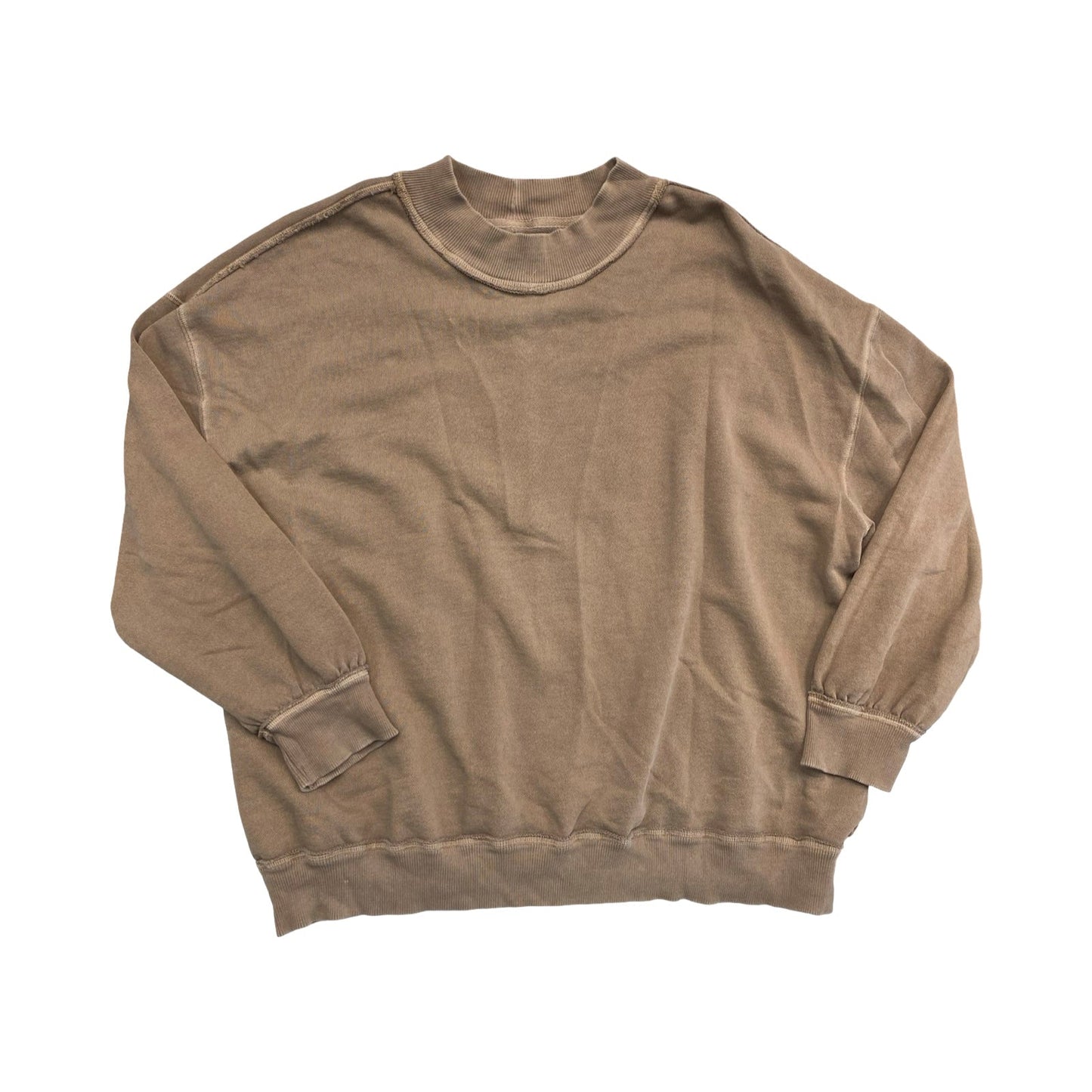 Sweatshirt Crewneck By We The Free In Brown, Size:L