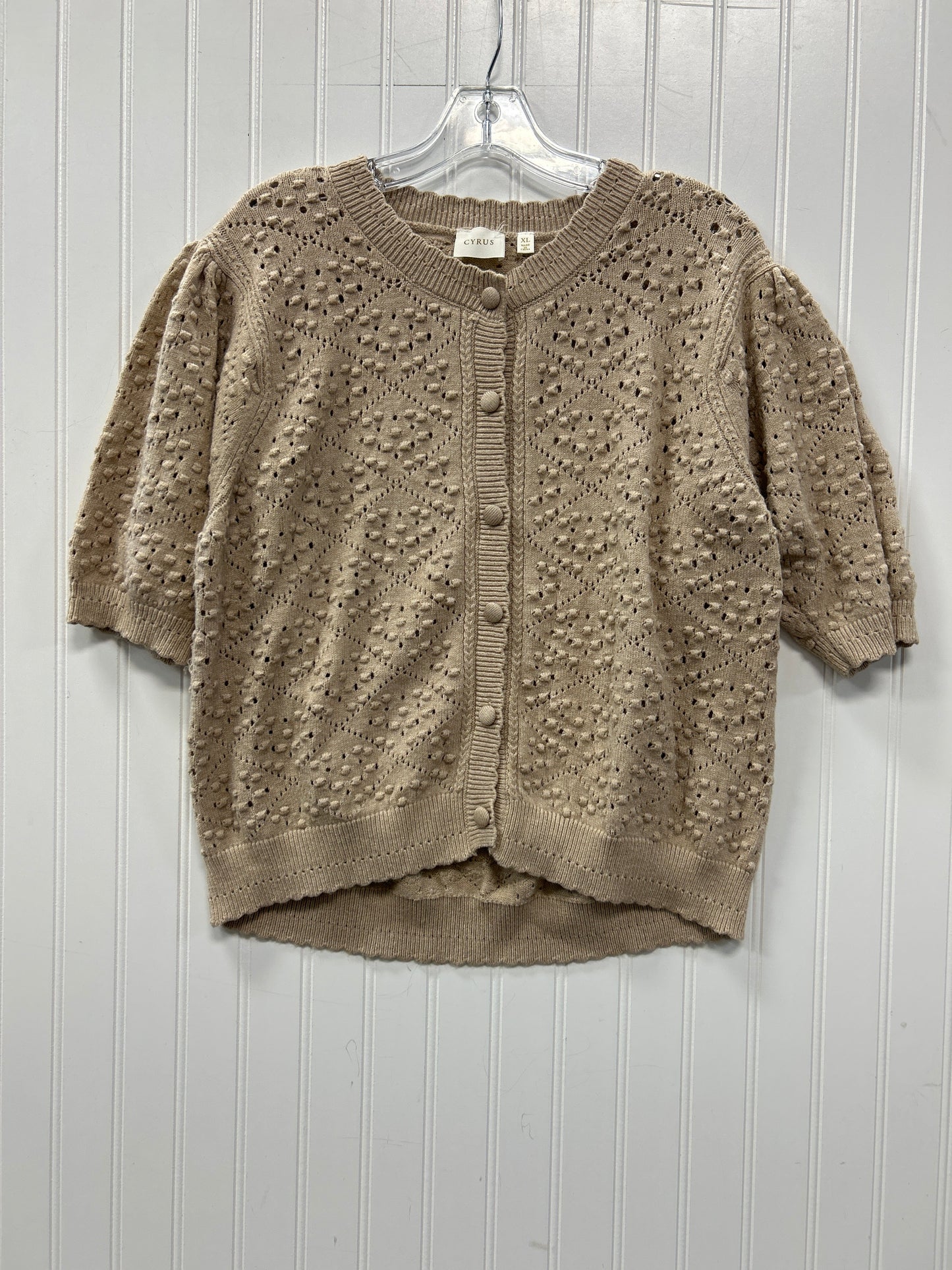 Top Ss By Cyrus In Tan, Size:Xl