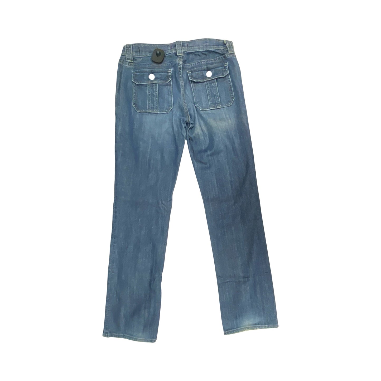 Jeans Straight By Gap In Blue Denim, Size:6
