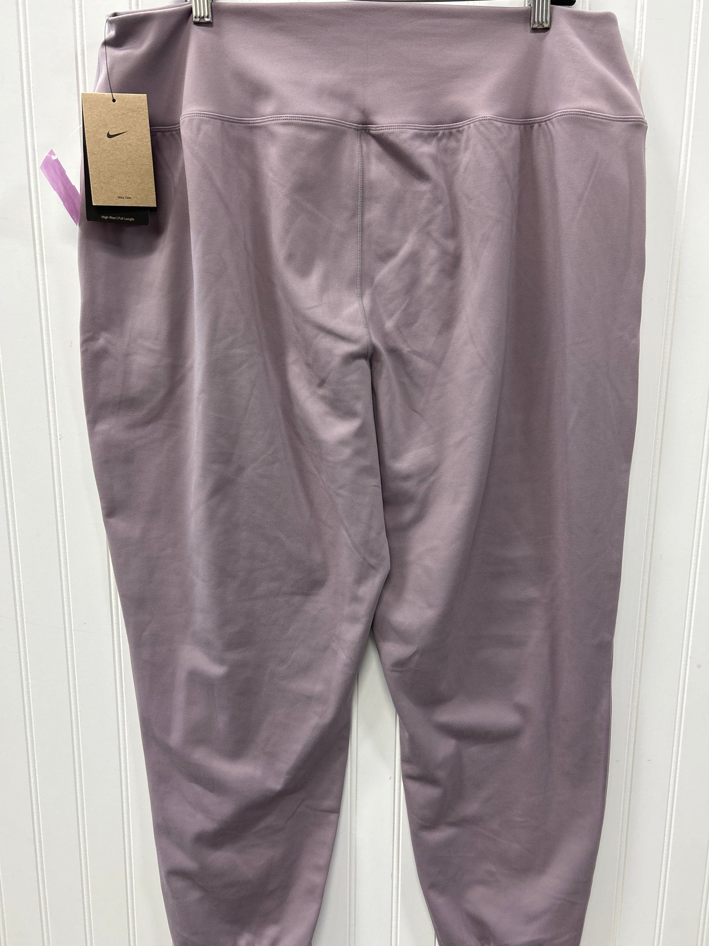 Athletic Pants By Nike Apparel In Purple, Size:Xxl