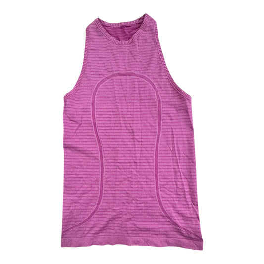 Athletic Tank Top By Lululemon In Purple, Size:4