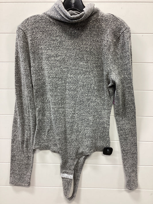 Bodysuit By Madewell In Grey, Size:L