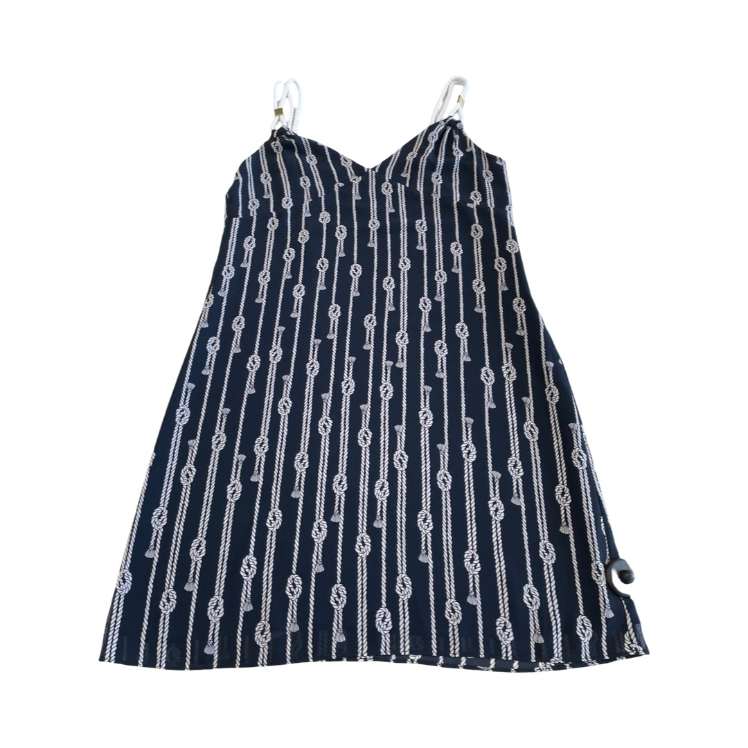 Dress Casual Short By Michael By Michael Kors In Blue & White, Size:L