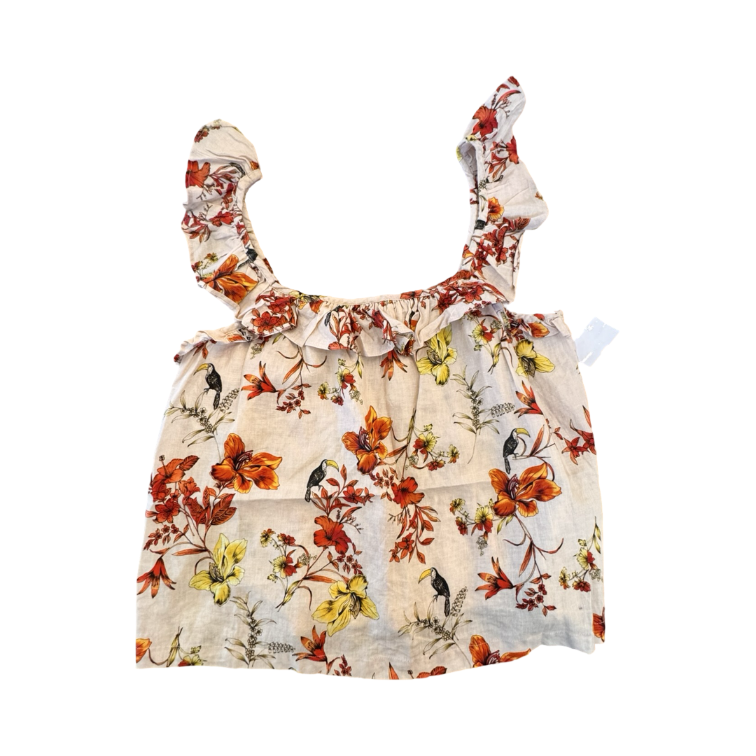 Top Sleeveless By Evereve In Multi, Size:L