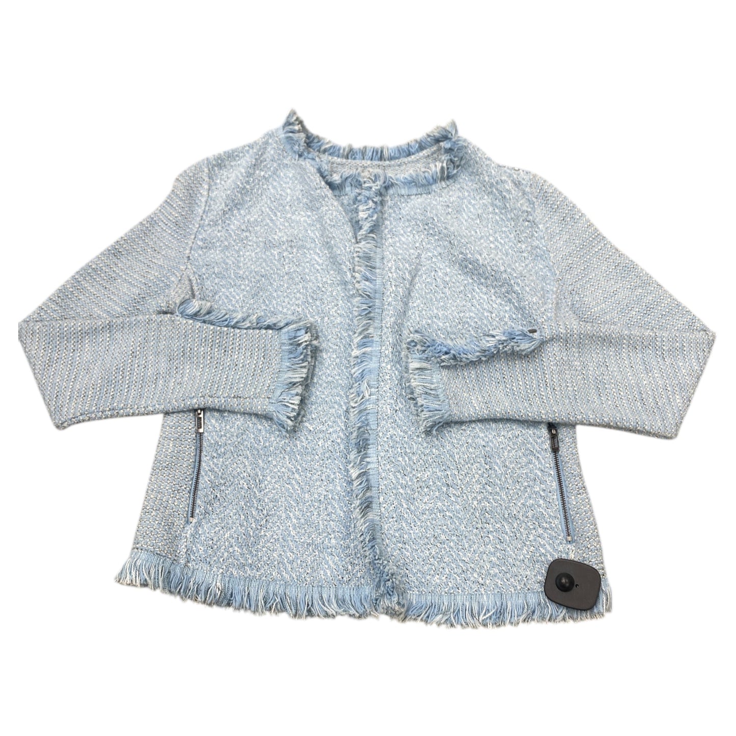 Blazer By Nic + Zoe In Blue, Size:S