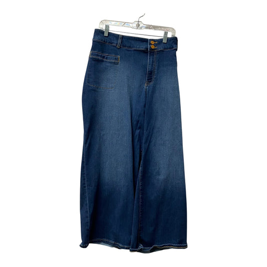 Jeans Straight By Lane Bryant In Blue, Size:24