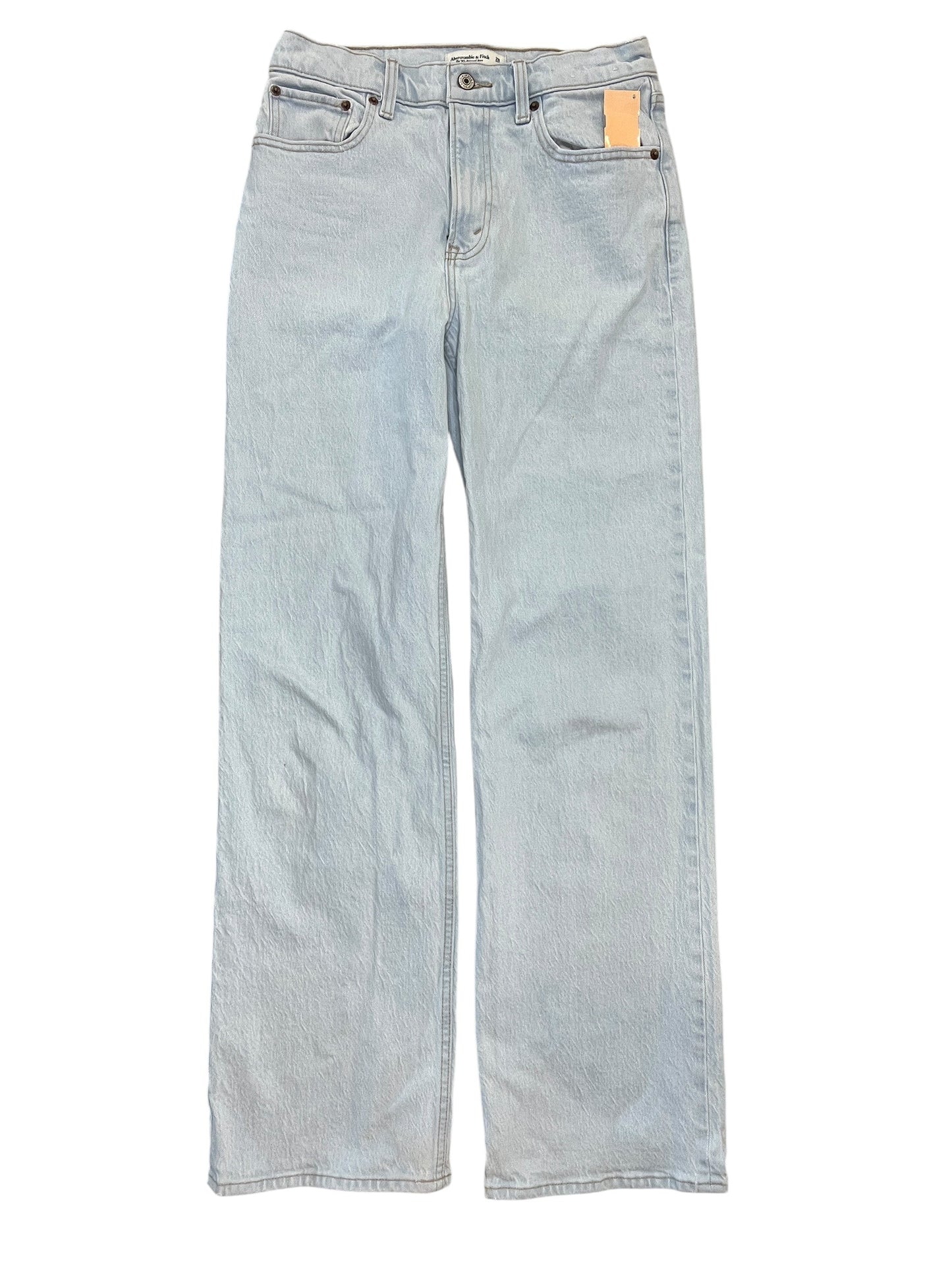 Jeans Boyfriend By Abercrombie And Fitch In Blue Denim, Size:6L