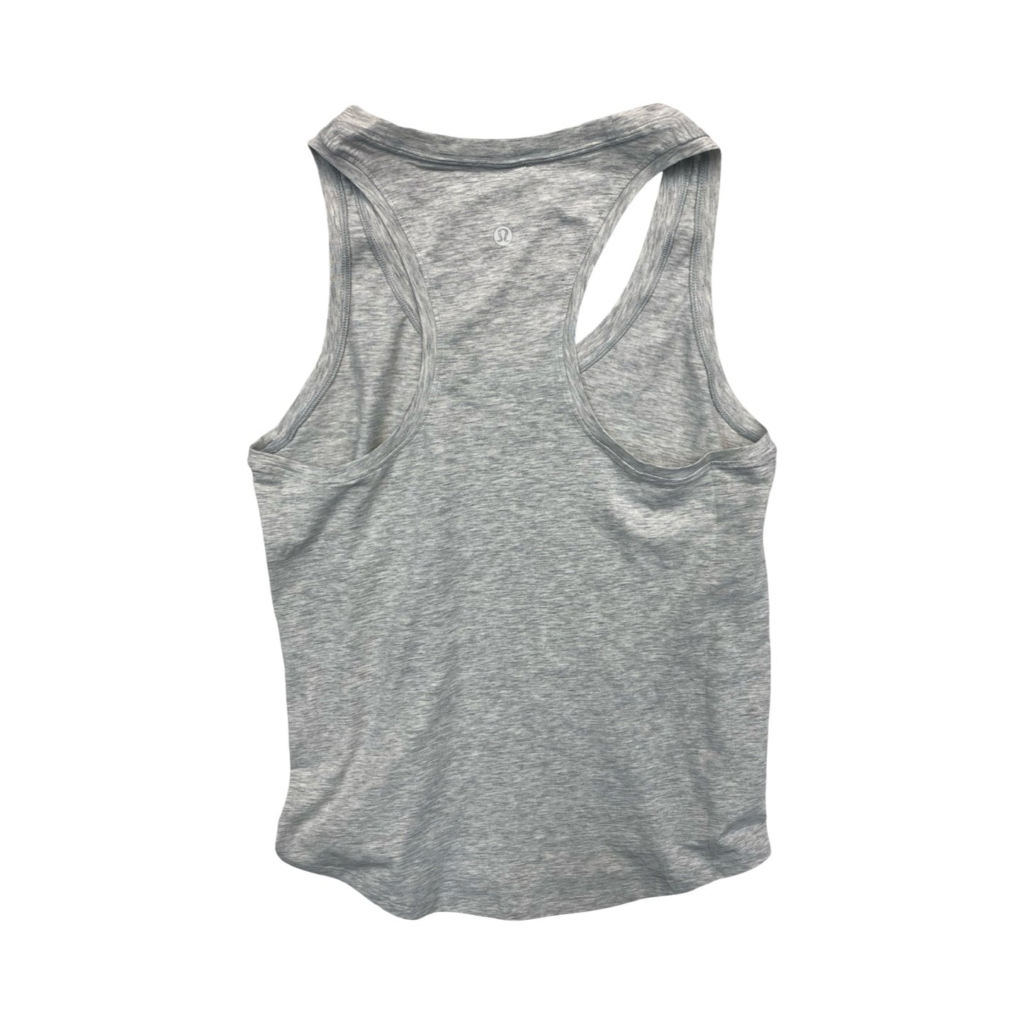 Athletic Tank Top By Lululemon In Grey, Size:M