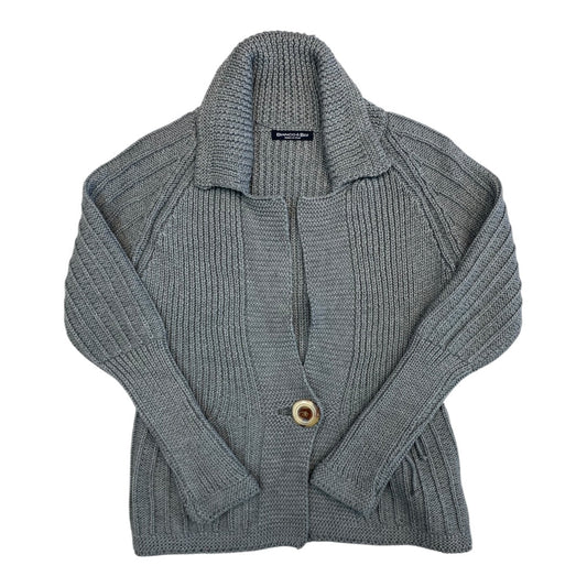 Sweater Cardigan By Cmc In Grey, Size:M