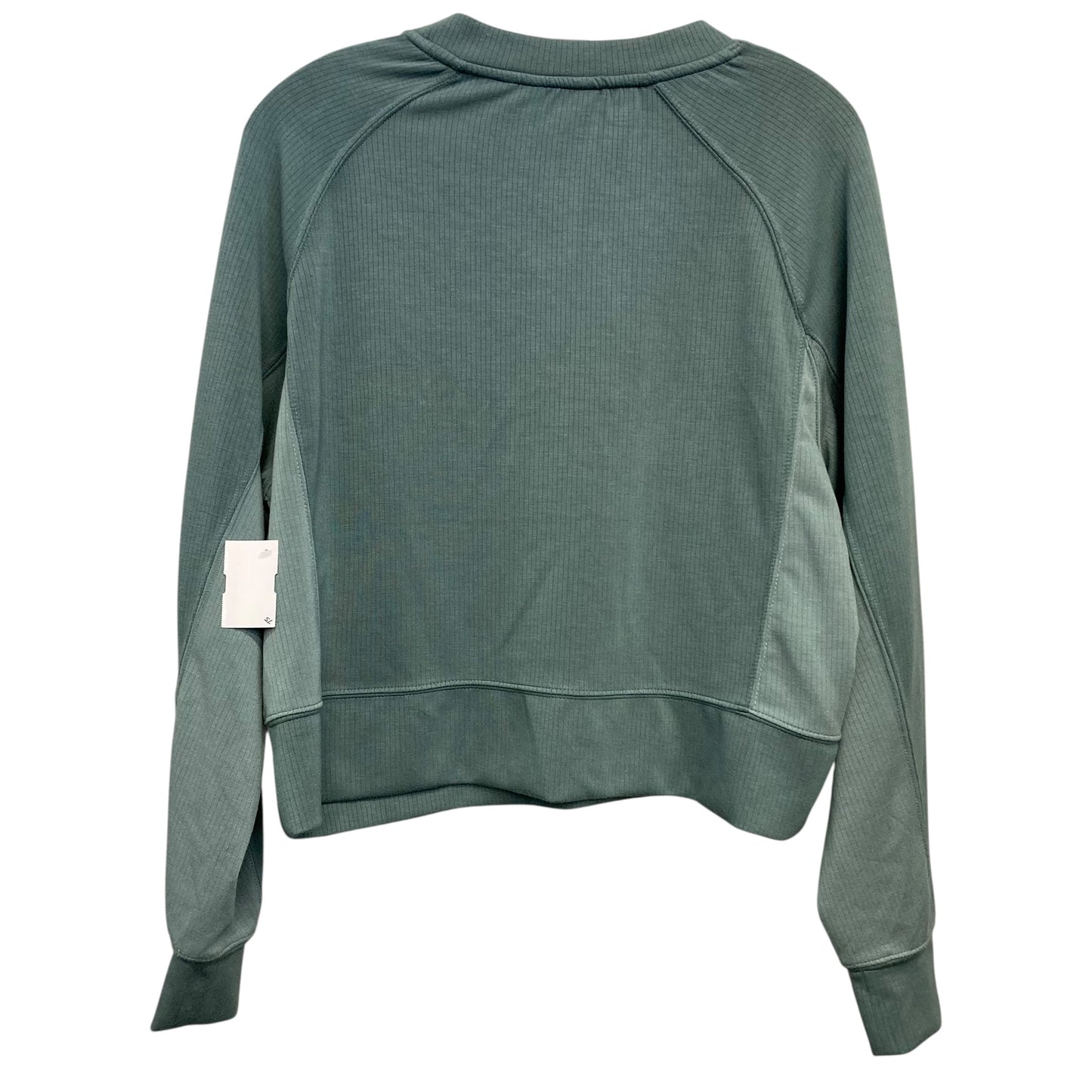 Athletic Top Ls Crewneck By Danskin In Green, Size:M