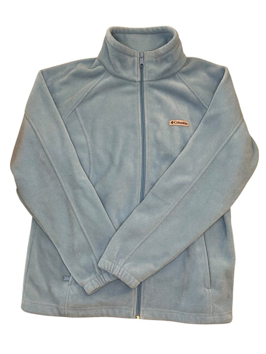 Jacket Fleece By Columbia In Blue, Size:1X