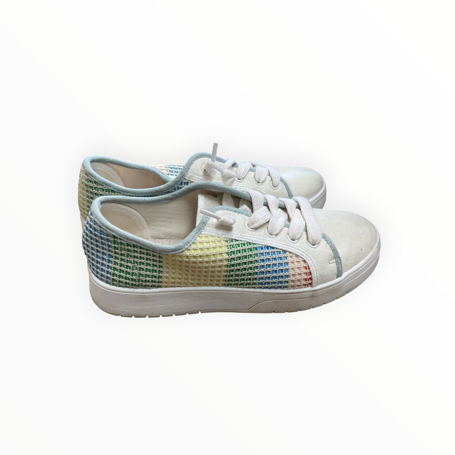 Shoes Flats By Jelly Pop In Multi, Size:6.5