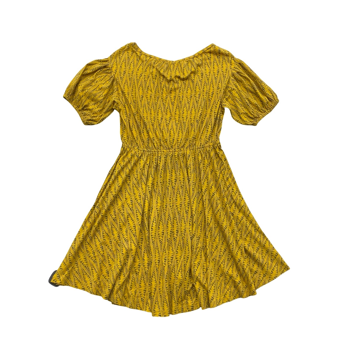 Dress Casual Short By Daily Practice By Anthropologie In Black & Yellow, Size:S