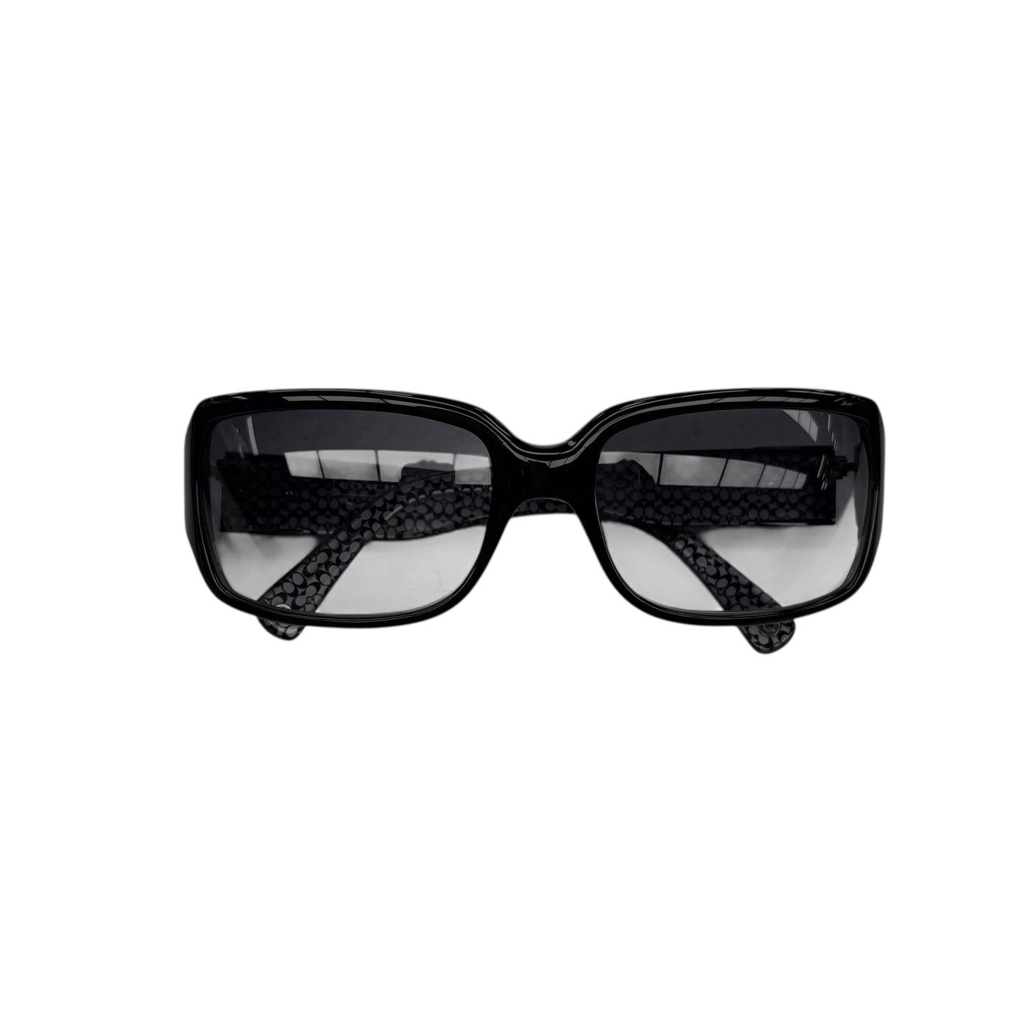 Sunglasses Designer By Coach In Black