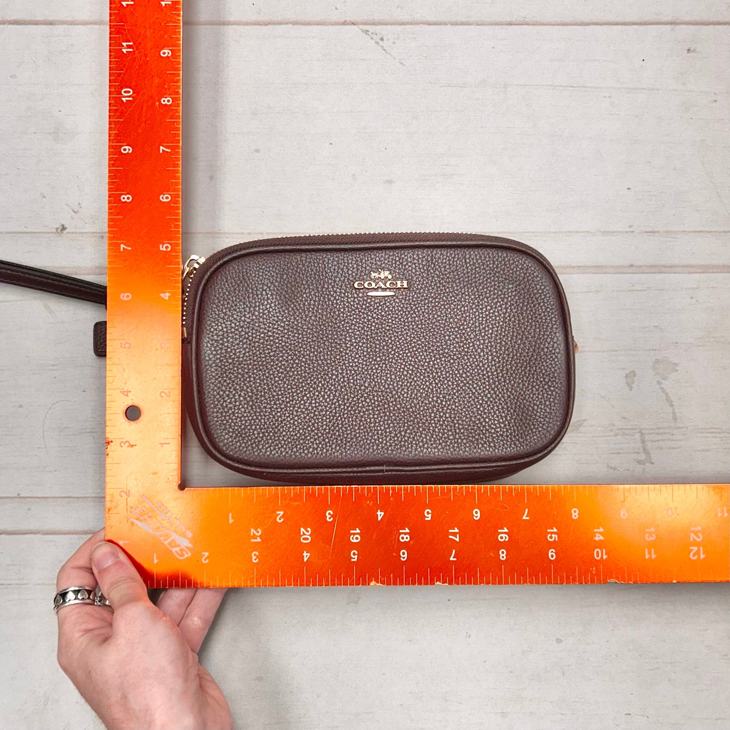 Wristlet Designer By Coach, Size: Small