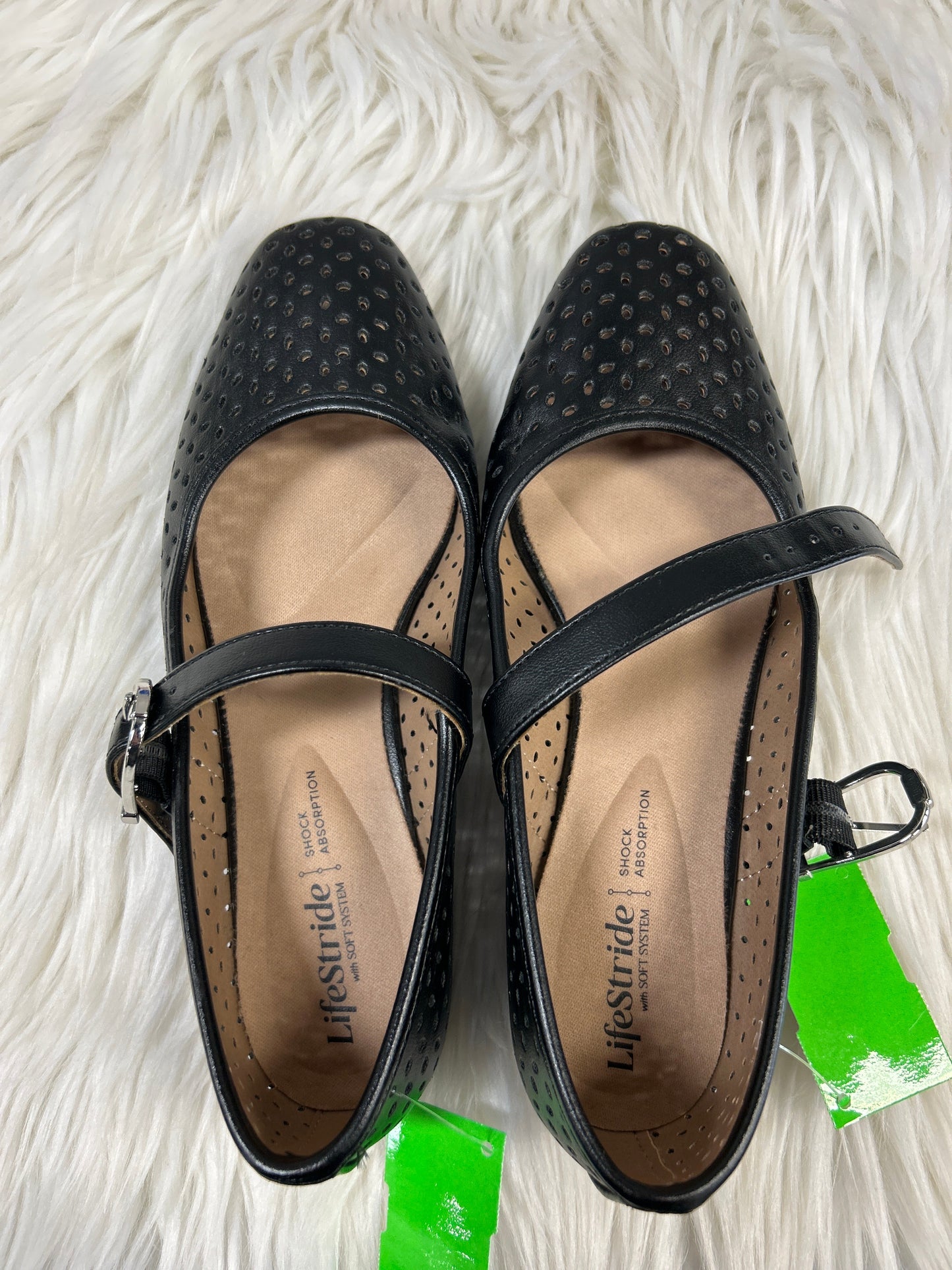 Shoes Flats By Life Stride In Black, Size:5