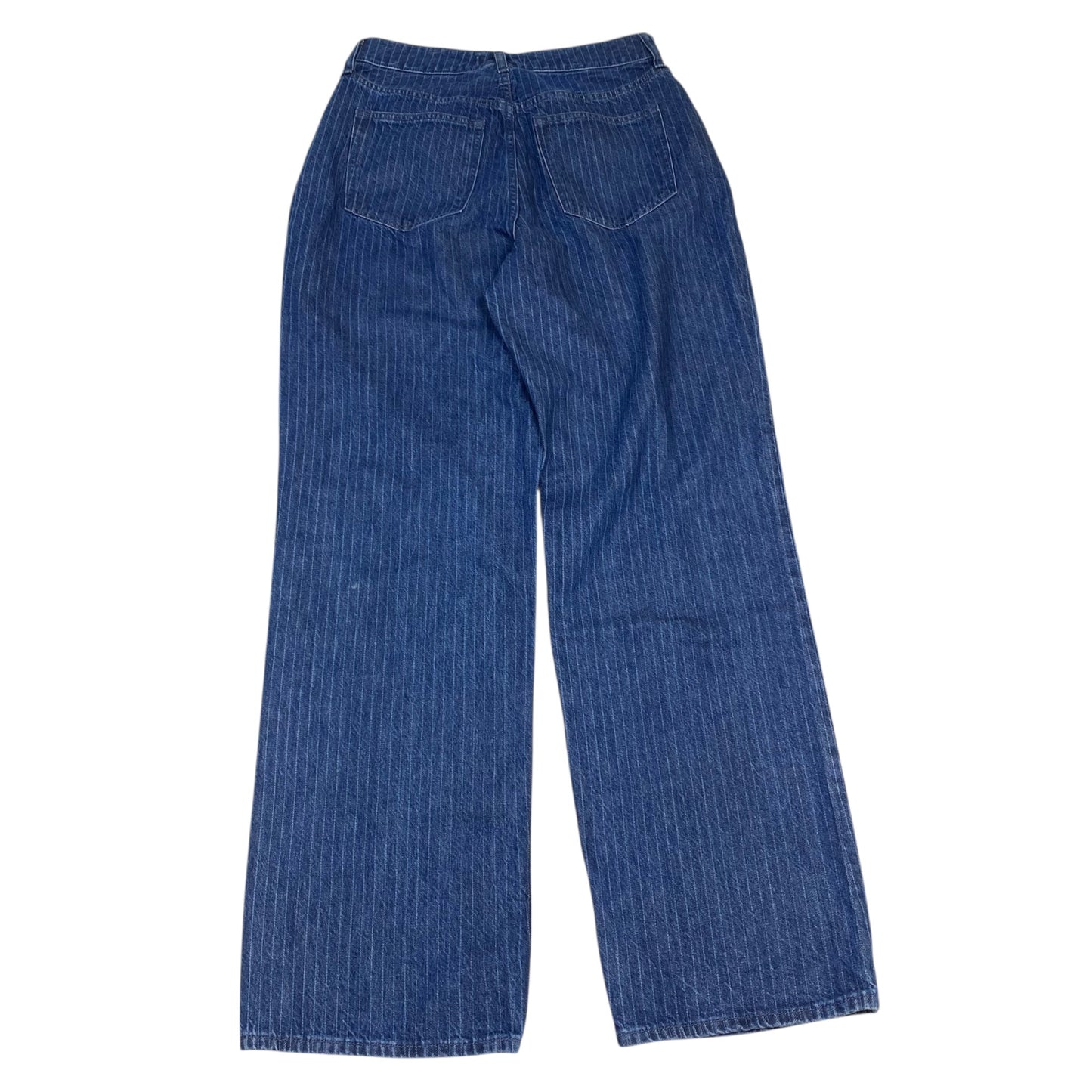Jeans Straight By Abercrombie And Fitch In Blue Denim, Size:8L