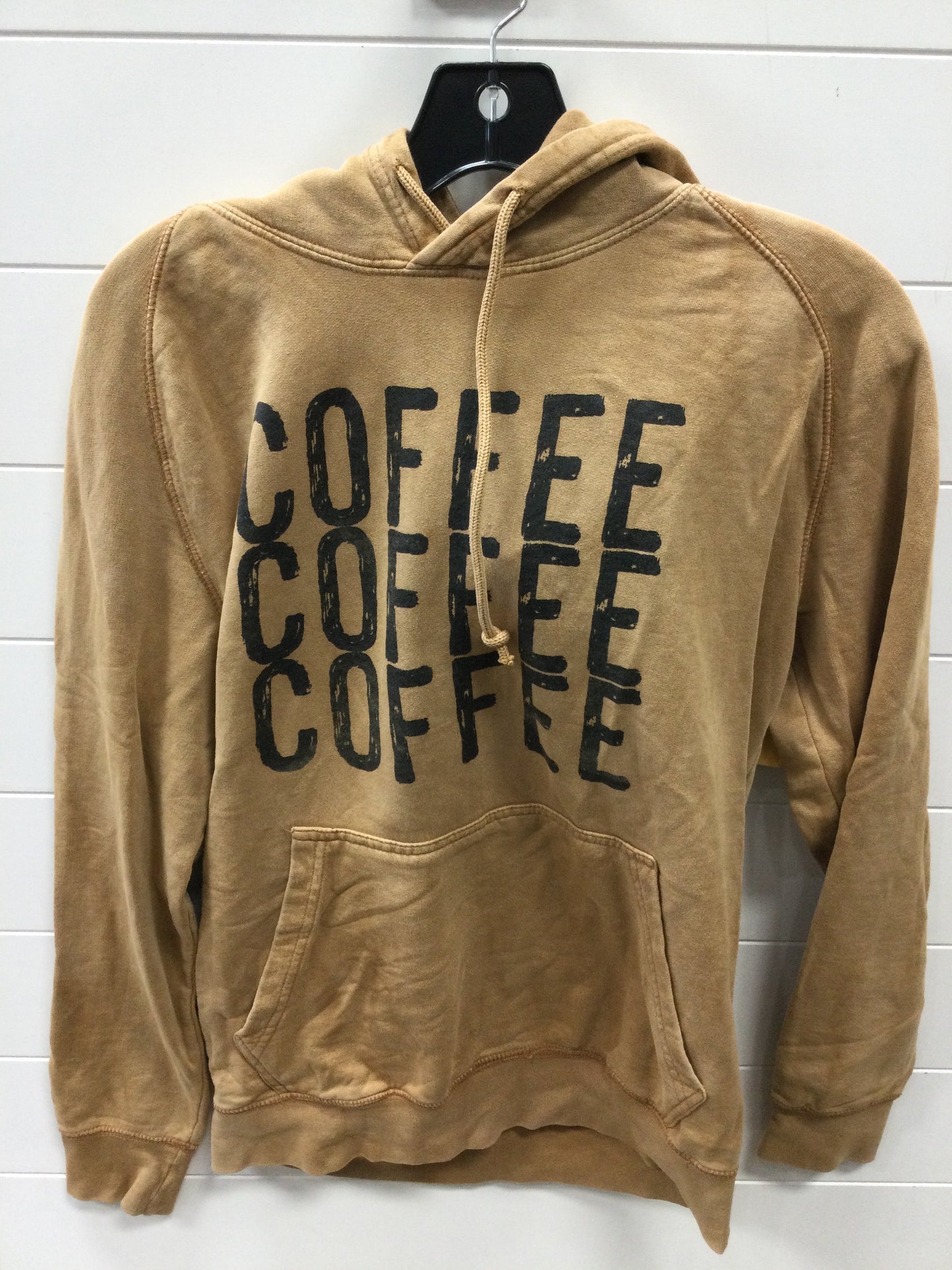Sweatshirt Hoodie By Clothes Mentor In Brown, Size:S