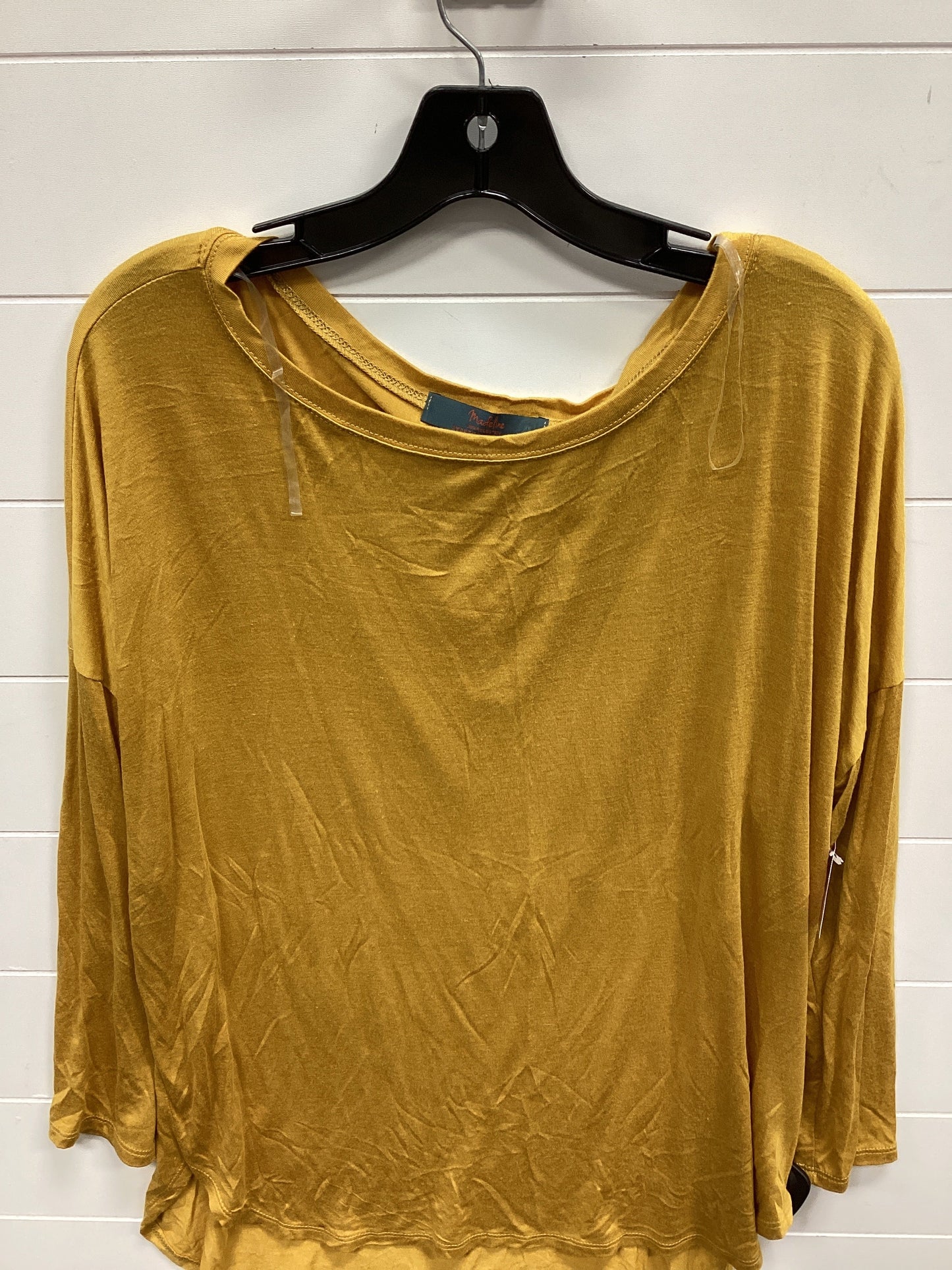 Top Ls By Loft In Yellow, Size:1X