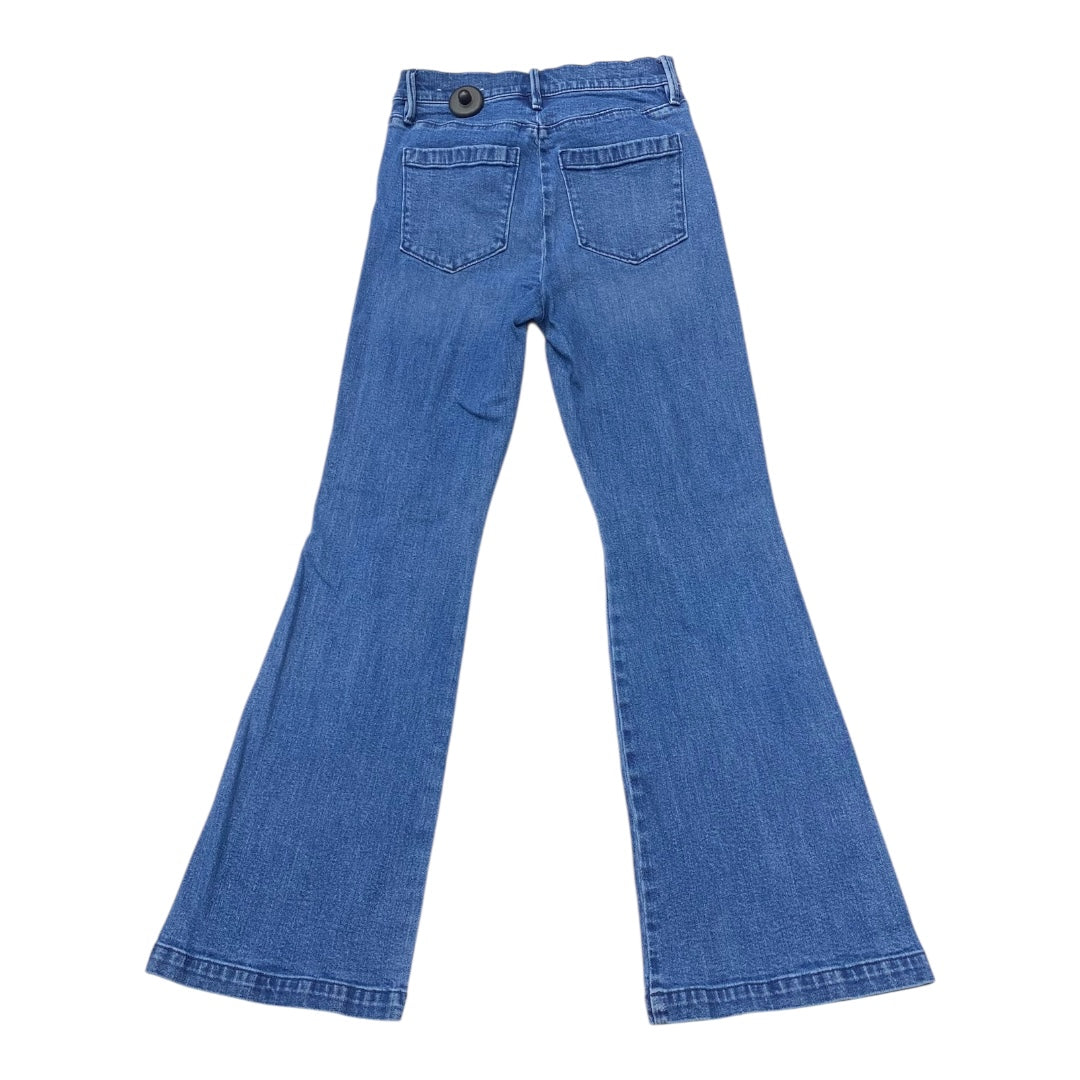 Jeans Flared By Ann Taylor In Blue, Size:2