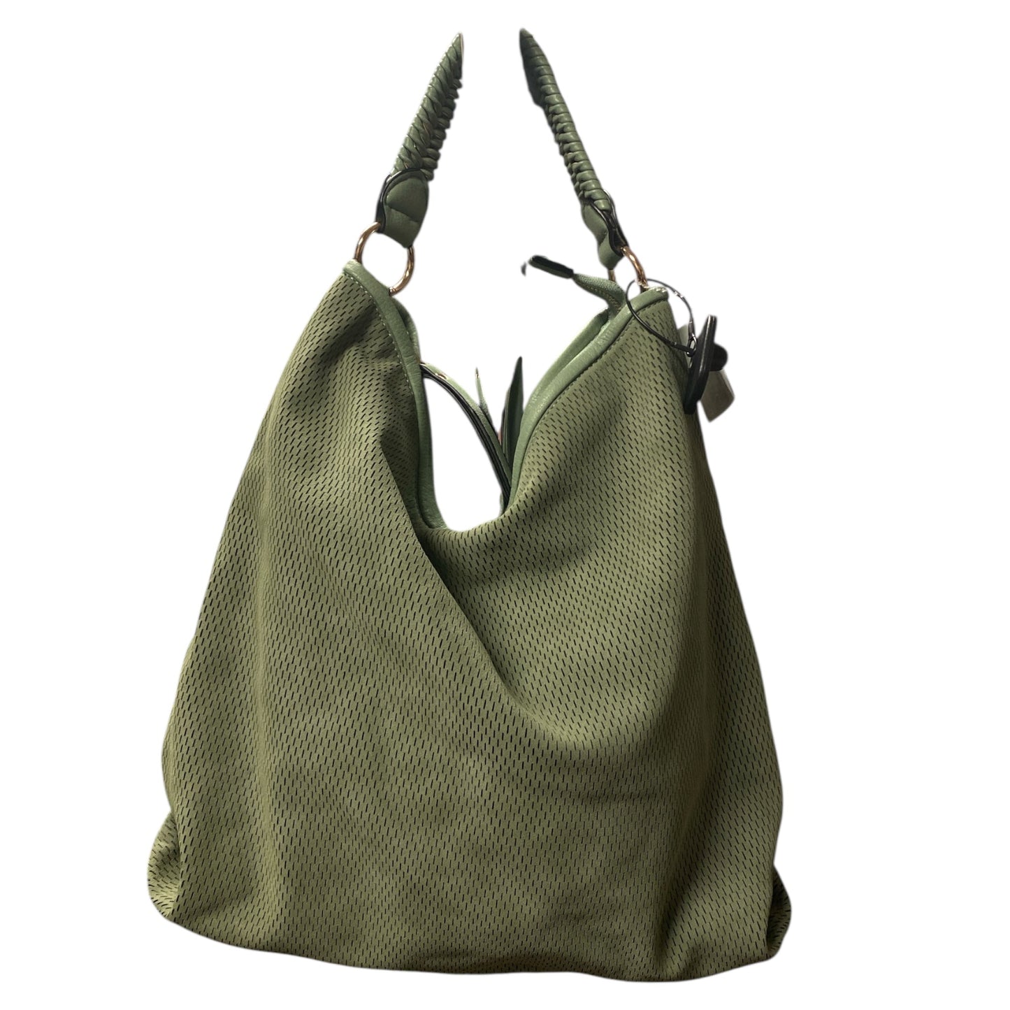 Handbag By Moda Luxe In Green, Size:Medium