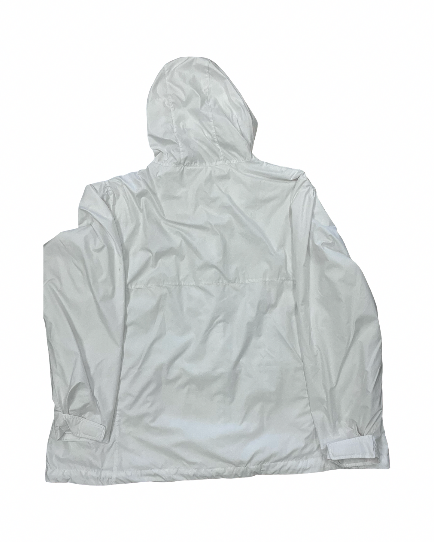 Jacket Windbreaker By Columbia In White, Size:3X