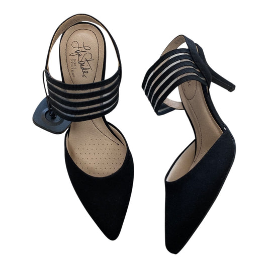 Shoes Heels Kitten By Life Stride In Black, Size:7