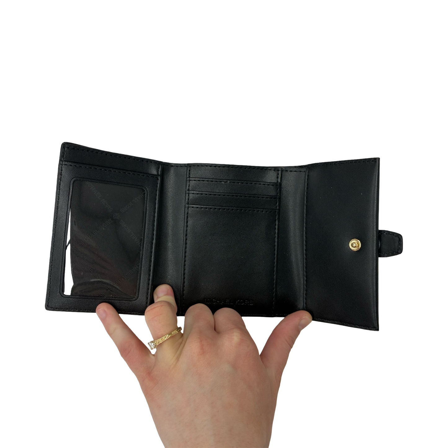 Wallet Designer By Michael Kors In Black, Size:Small