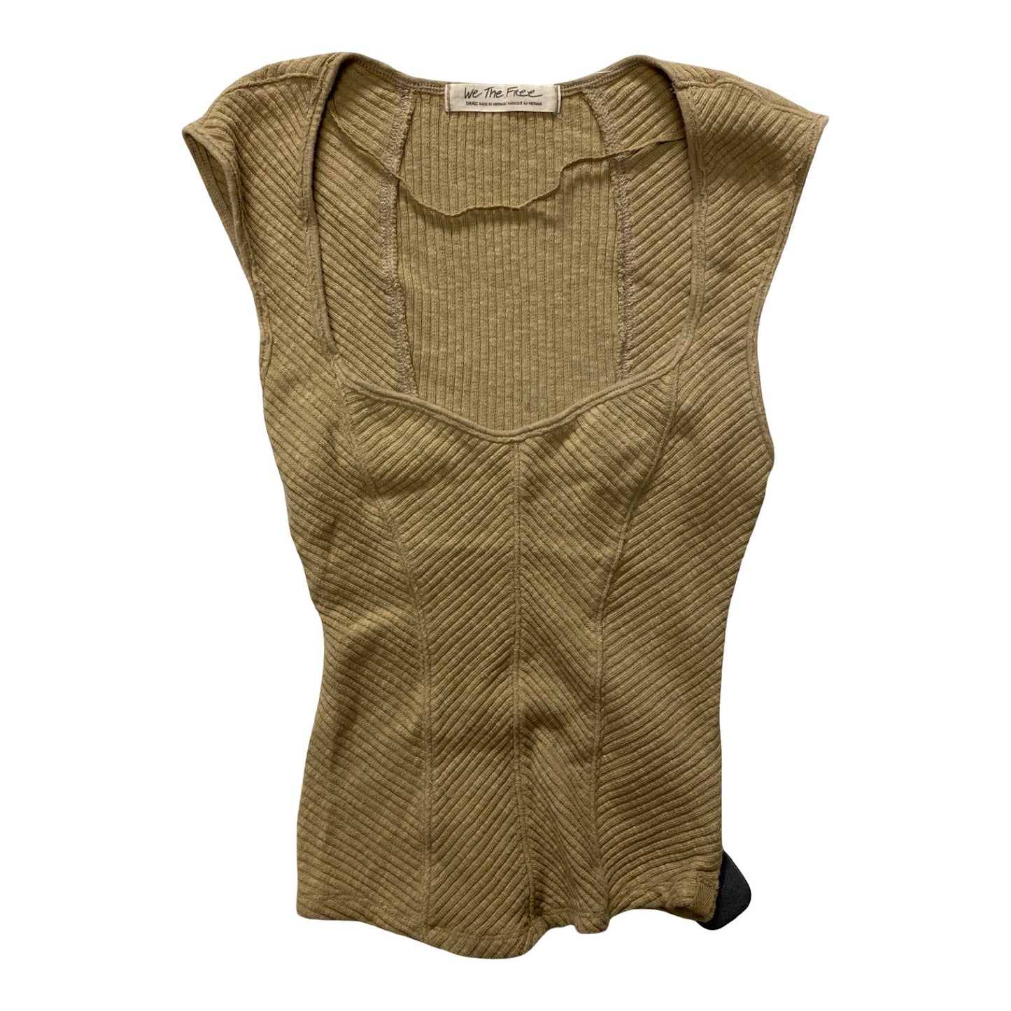 Top Sleeveless By We The Free In Tan, Size:S