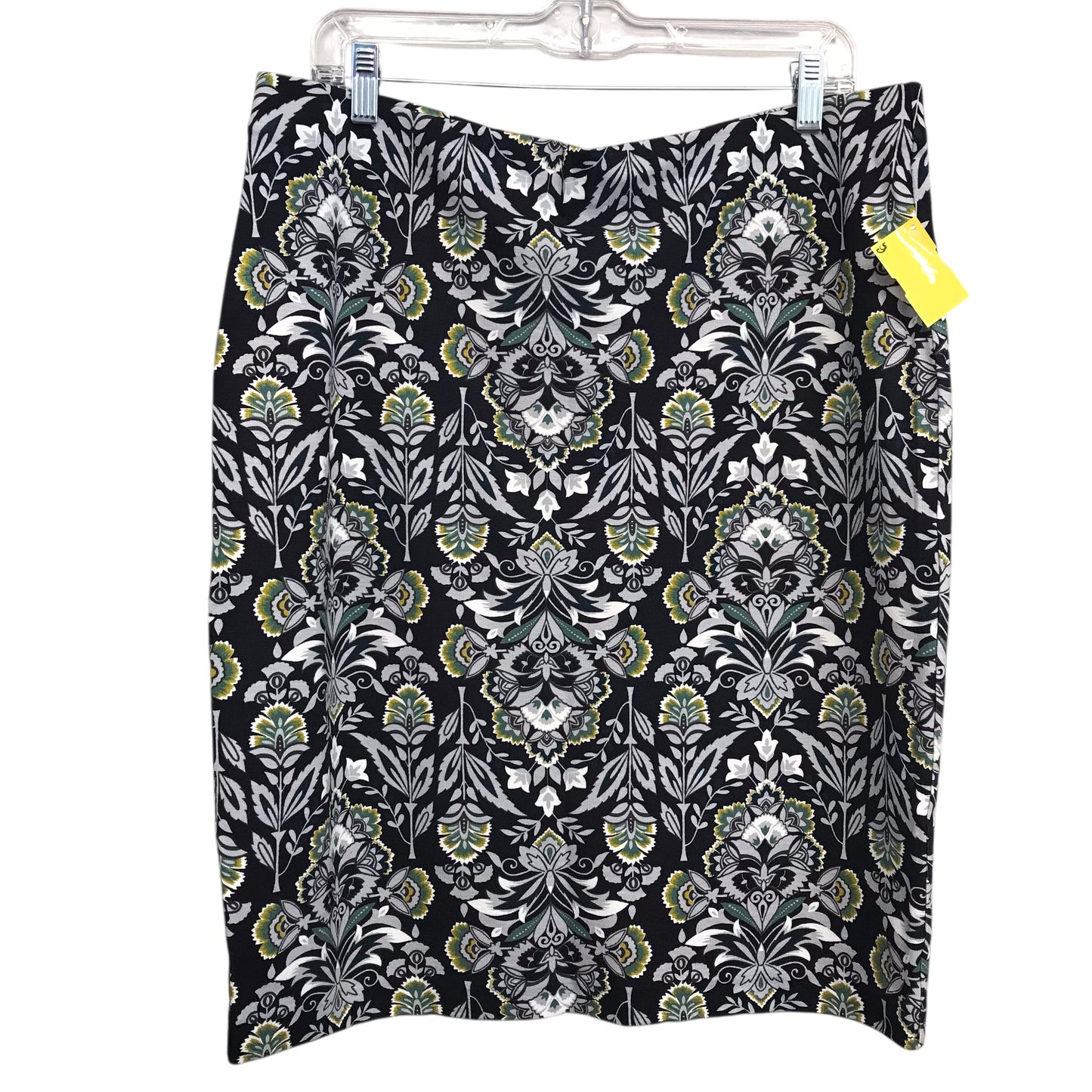 Skirt Midi By Ann Taylor In Floral Print, Size:L