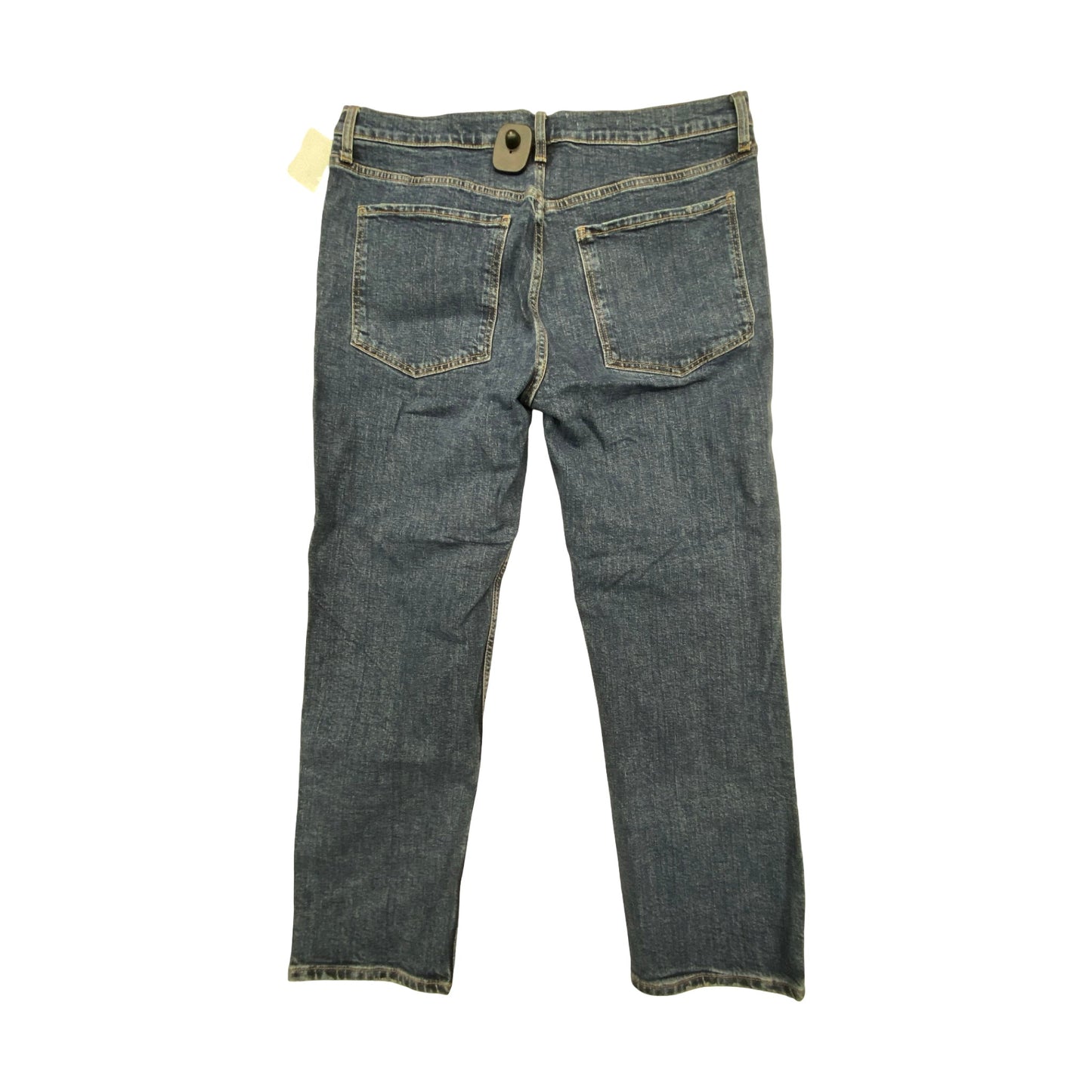 Jeans Straight By Mng In Blue, Size:12