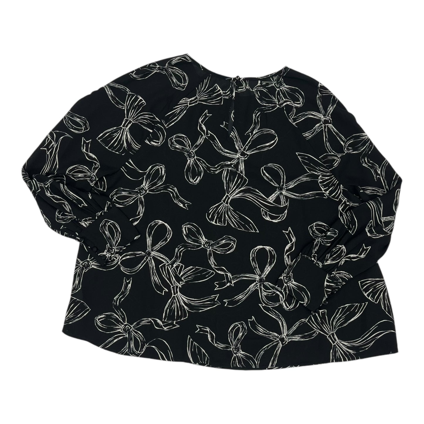 Top Ls By Maurices In Black, Size:1X
