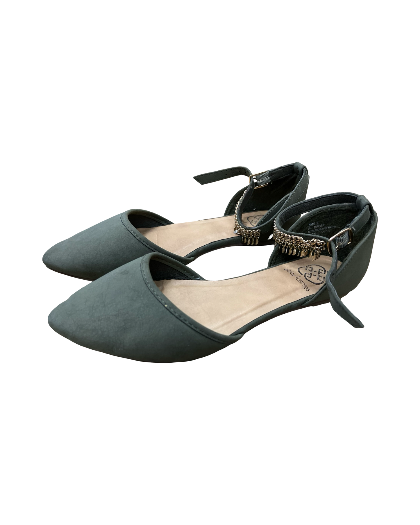 Shoes Flats By Daisy Fuentes In Green, Size:8