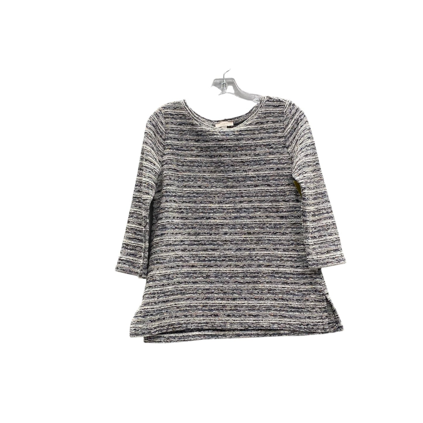 Sweater By Loft In Black & White, Size:Xs