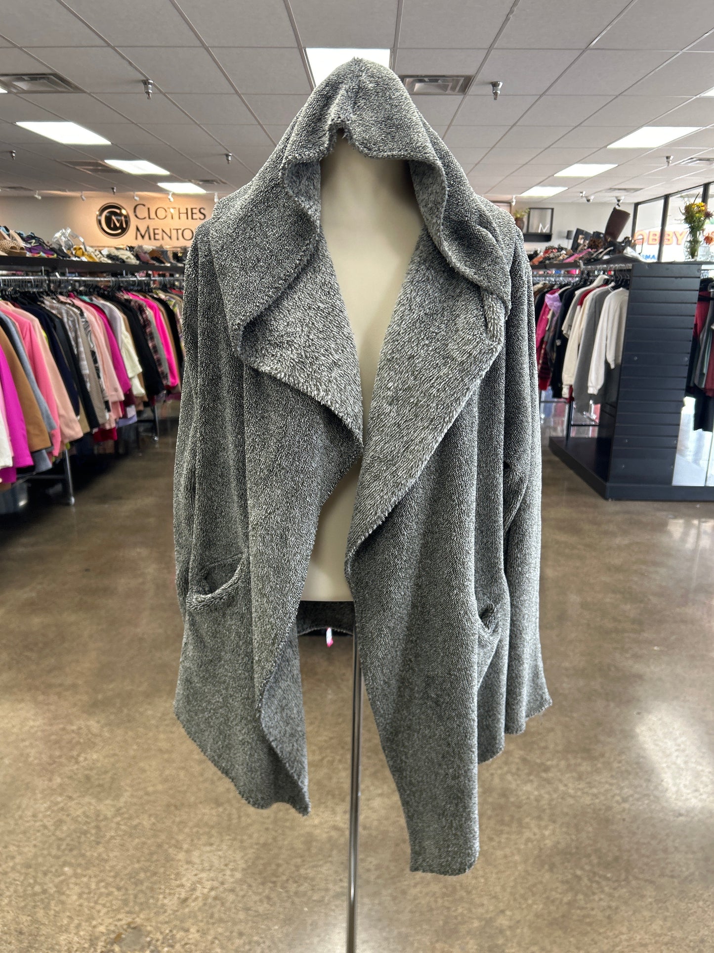 Cardigan By Johnny Was In Grey, Size:Xs