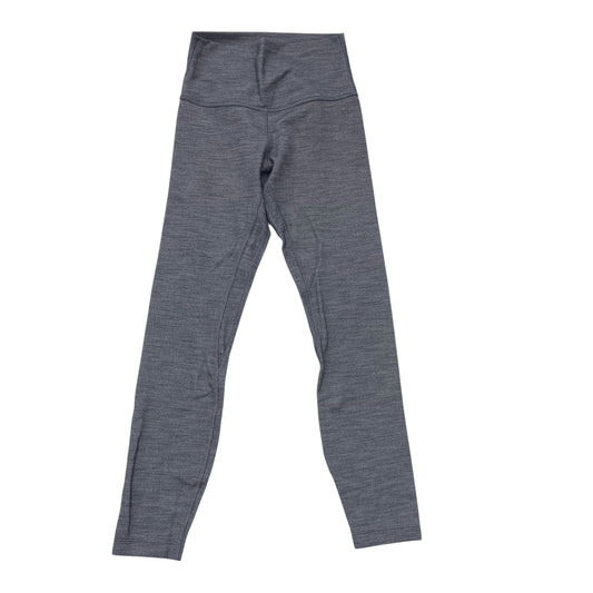Athletic Leggings By Lululemon In Grey, Size:S