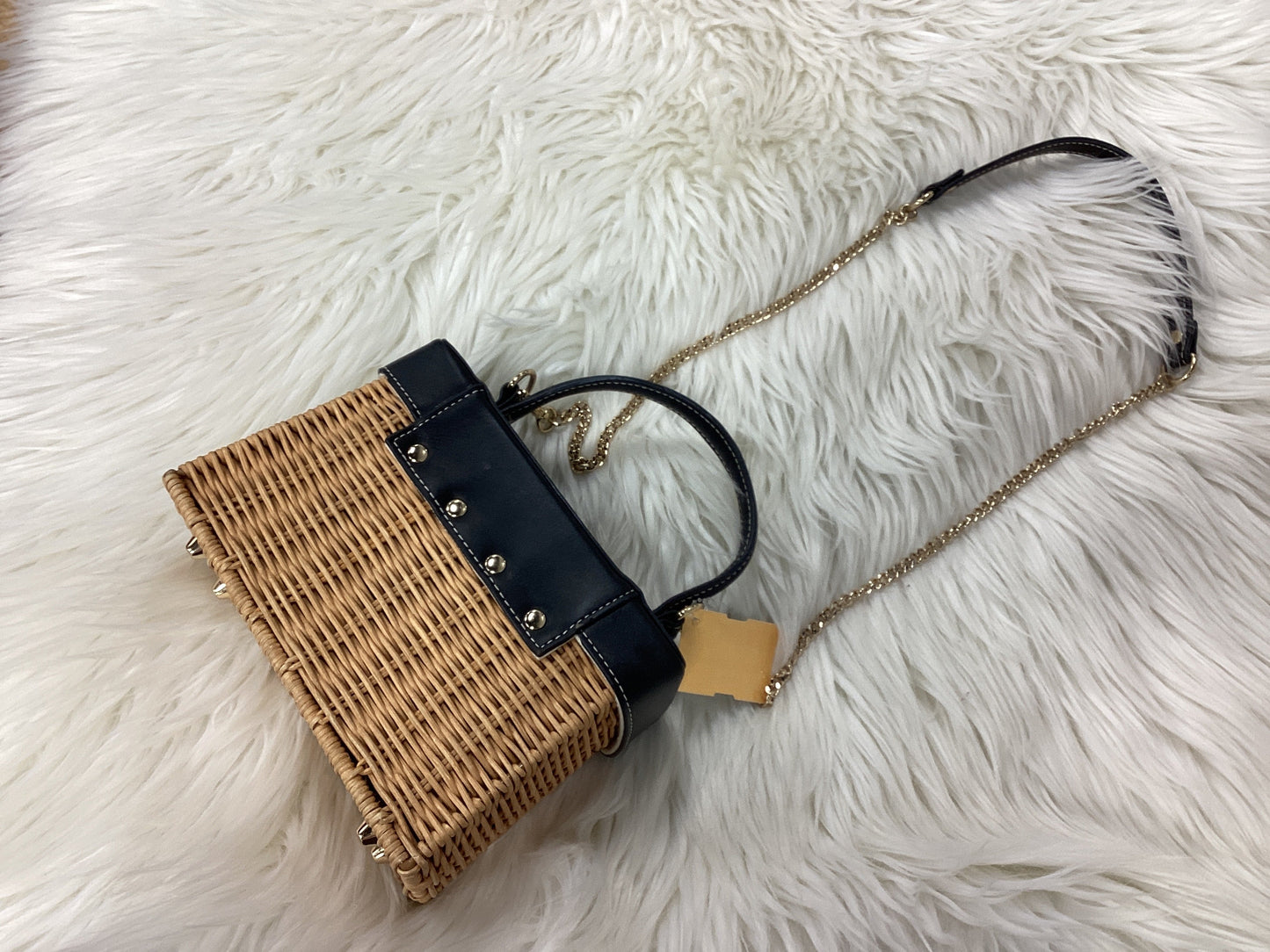 Handbag By Zara In Tan, Size:Small