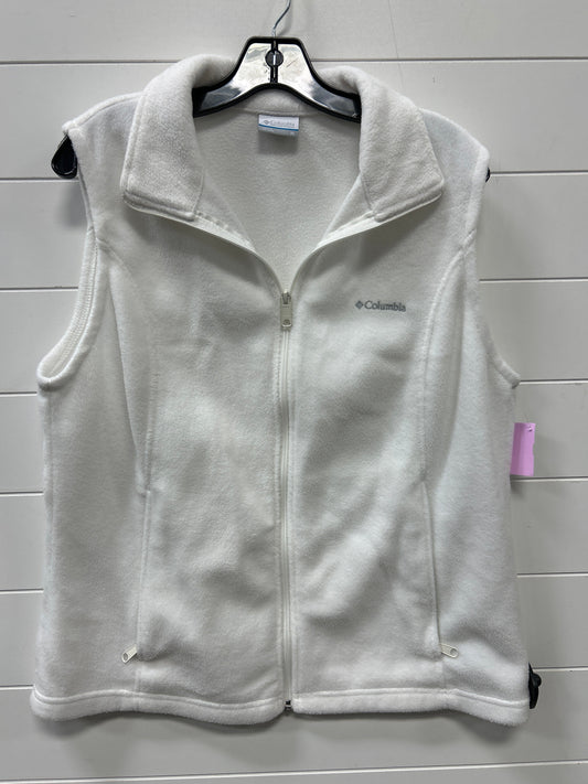 Vest Fleece By Columbia In White, Size:Xl