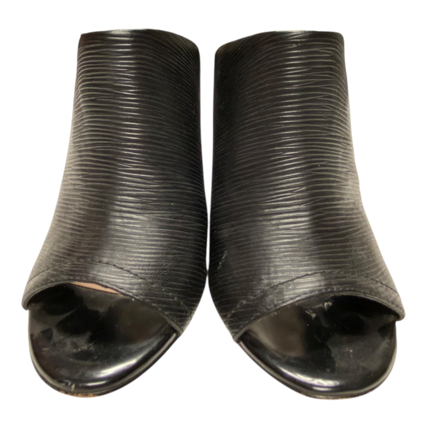 Sandals Heels Block By Bcbgeneration In Black, Size:5