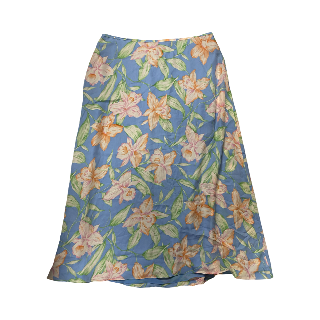 Skirt Maxi By Lauren By Ralph Lauren In Multi, Size:16