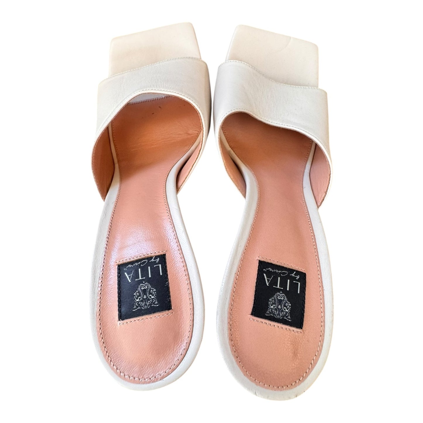 Sandals Designer By LITA In Beige, Size:7