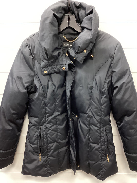 Coat Puffer & Quilted By Ellen Tracy In Black, Size:S