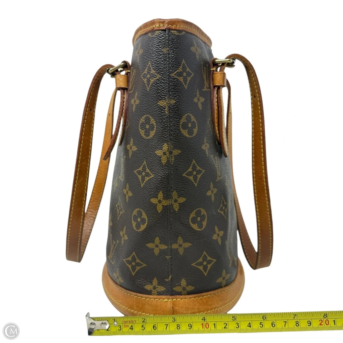 2002 Monogram Petit Bucket 23 Tote  Luxury Designer By Louis Vuitton, Size: Small