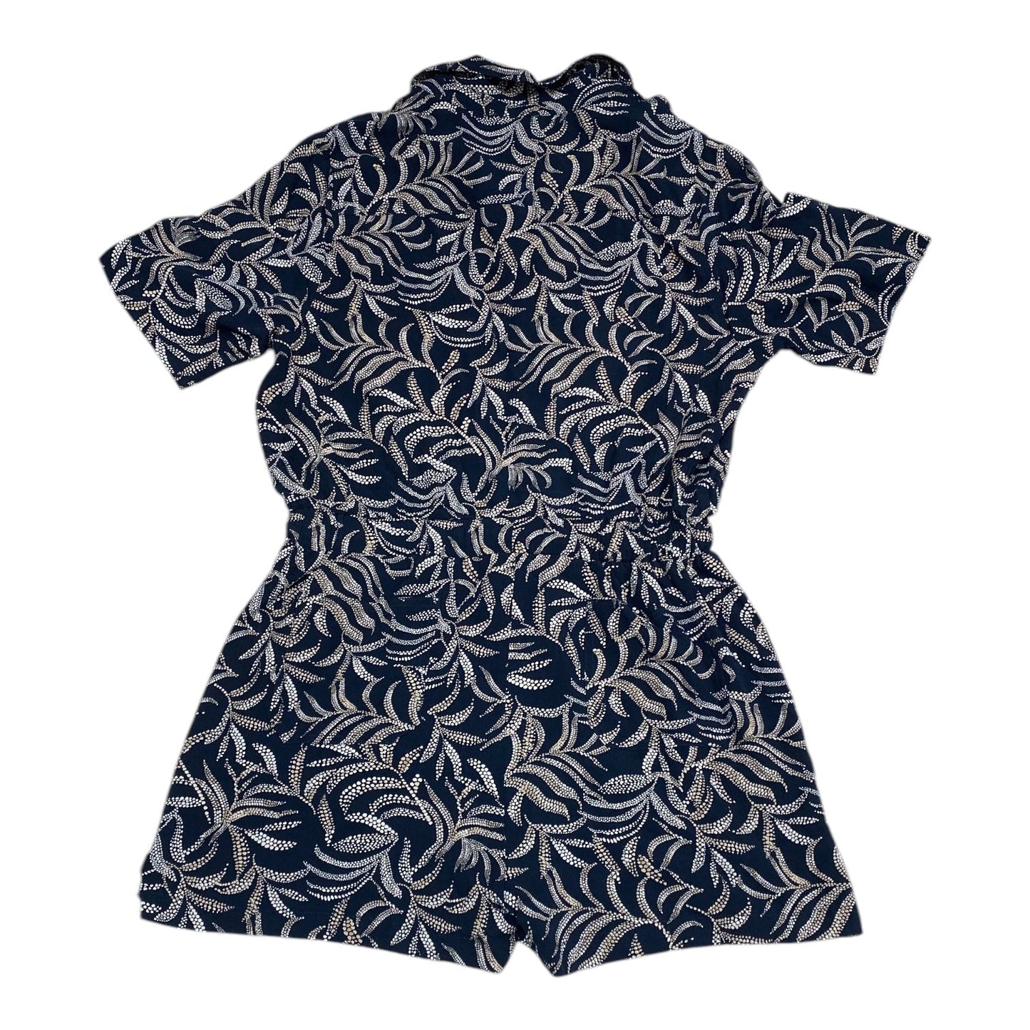 Romper By Evereve In Blue & White, Size:L